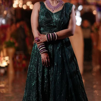 Sequined Lehenga RYWMUS Sequined Lehenga RYWMUS