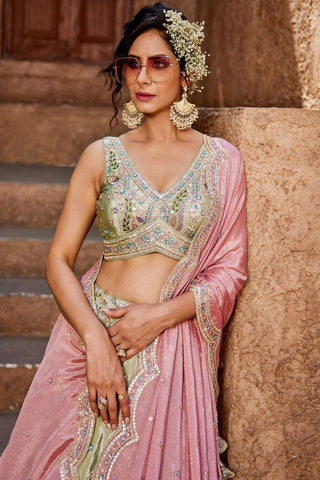 Pistachio Lehenga Pistachio Lehenga