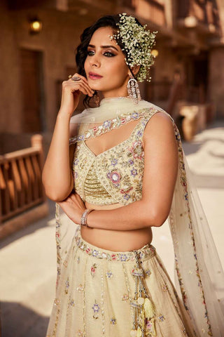 Beige Lehenga Beige Lehenga