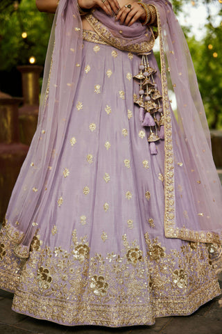 Lavender Lehenga Lavender Lehenga