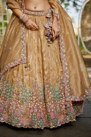 Golden Lehenga Golden Lehenga