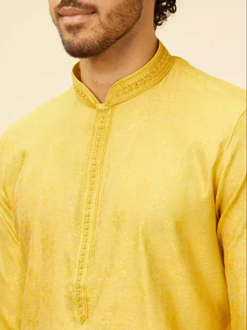 Silk Jacket Kurta Set Silk Jacket Kurta Set