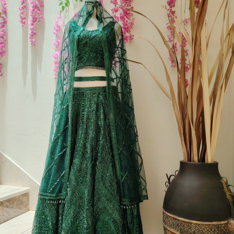 Sequined Lehenga RYWMUS Sequined Lehenga RYWMUS