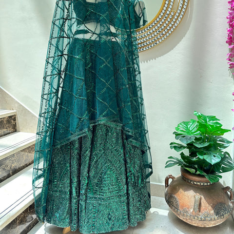 Sequined Lehenga RYWMUS Sequined Lehenga RYWMUS