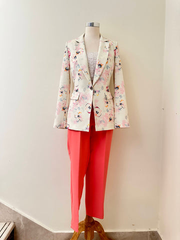 Floral Business Suit Floral Business Suit