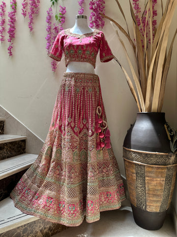 Pink Lehenga RYWMAD Pink Lehenga RYWMAD