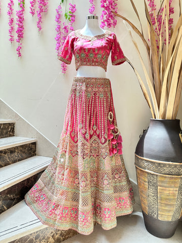 Pink Lehenga RYWMAD Pink Lehenga RYWMAD