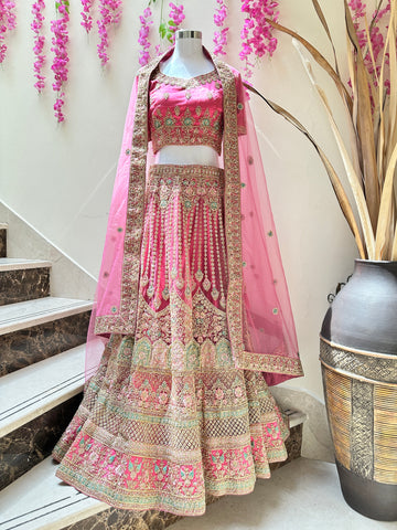 Pink Lehenga RYWMAD Pink Lehenga RYWMAD