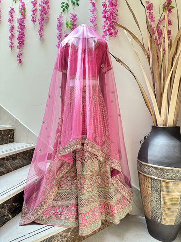 Pink Lehenga RYWMAD Pink Lehenga RYWMAD
