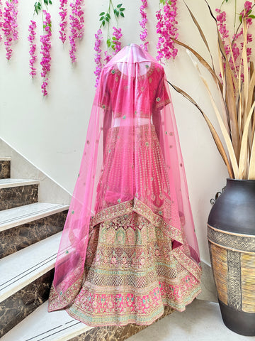 Pink Lehenga RYWMAD Pink Lehenga RYWMAD