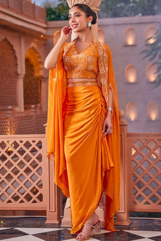 Indowestern Cape-Set Indowestern Cape-Set
