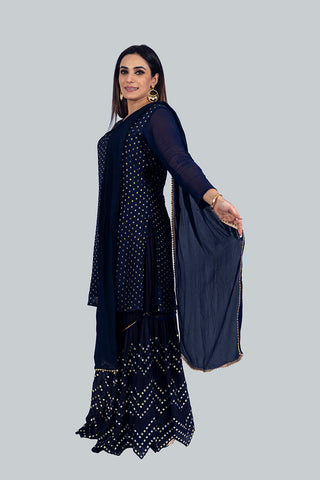 Indo Fusion Sharara Set Indo Fusion Sharara Set