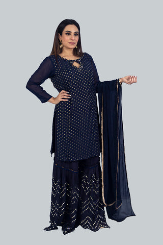 Indo Fusion Sharara Set Indo Fusion Sharara Set