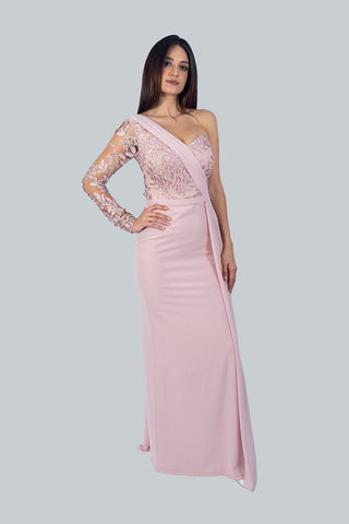 Pastel Slit Dress Pastel Slit Dress