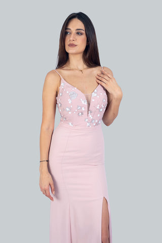 Pastel Slit Dress Pastel Slit Dress