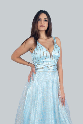 Blue Evening Gown Blue Evening Gown