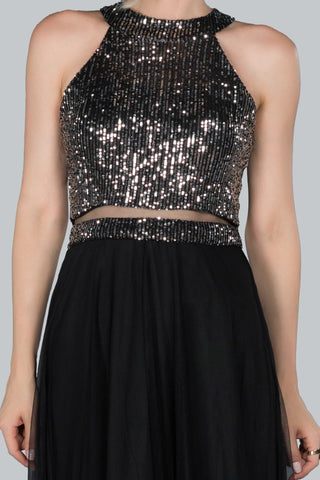 Halter Tulle Gown Halter Tulle Gown