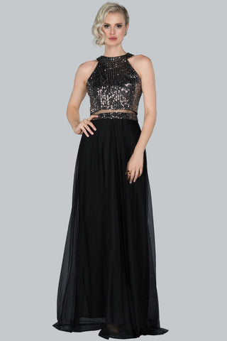 Halter Tulle Gown Halter Tulle Gown