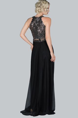 Halter Tulle Gown Halter Tulle Gown