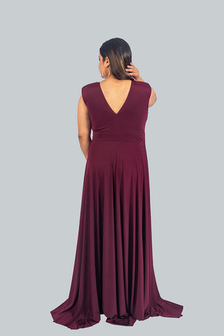 Plus Size Slit Long Dress Plus Size Slit Long Dress