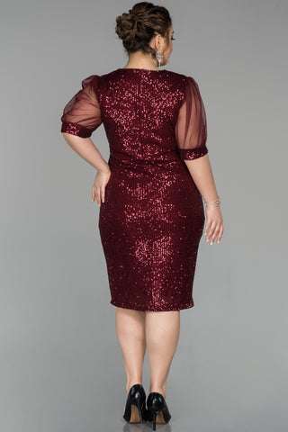 Plus Size Sequin Dress