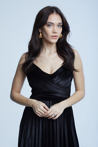 Black Velvet Dress