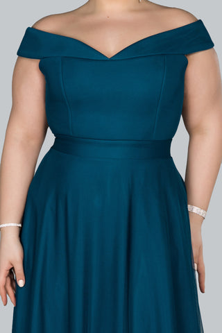Plus Size Tulle Gown 2