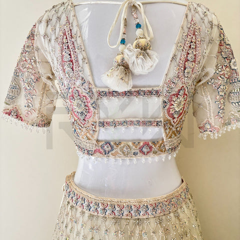 Ivory Lehenga RYWSHA