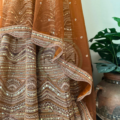 Bronze Lehenga RYWSHR