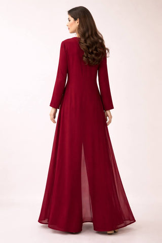 Indowestern Shrug Set