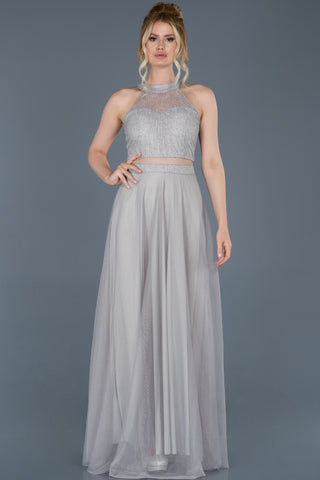 Halter Tulle Gown