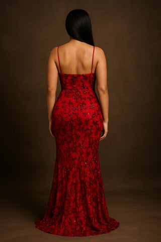 Bling Red Dress