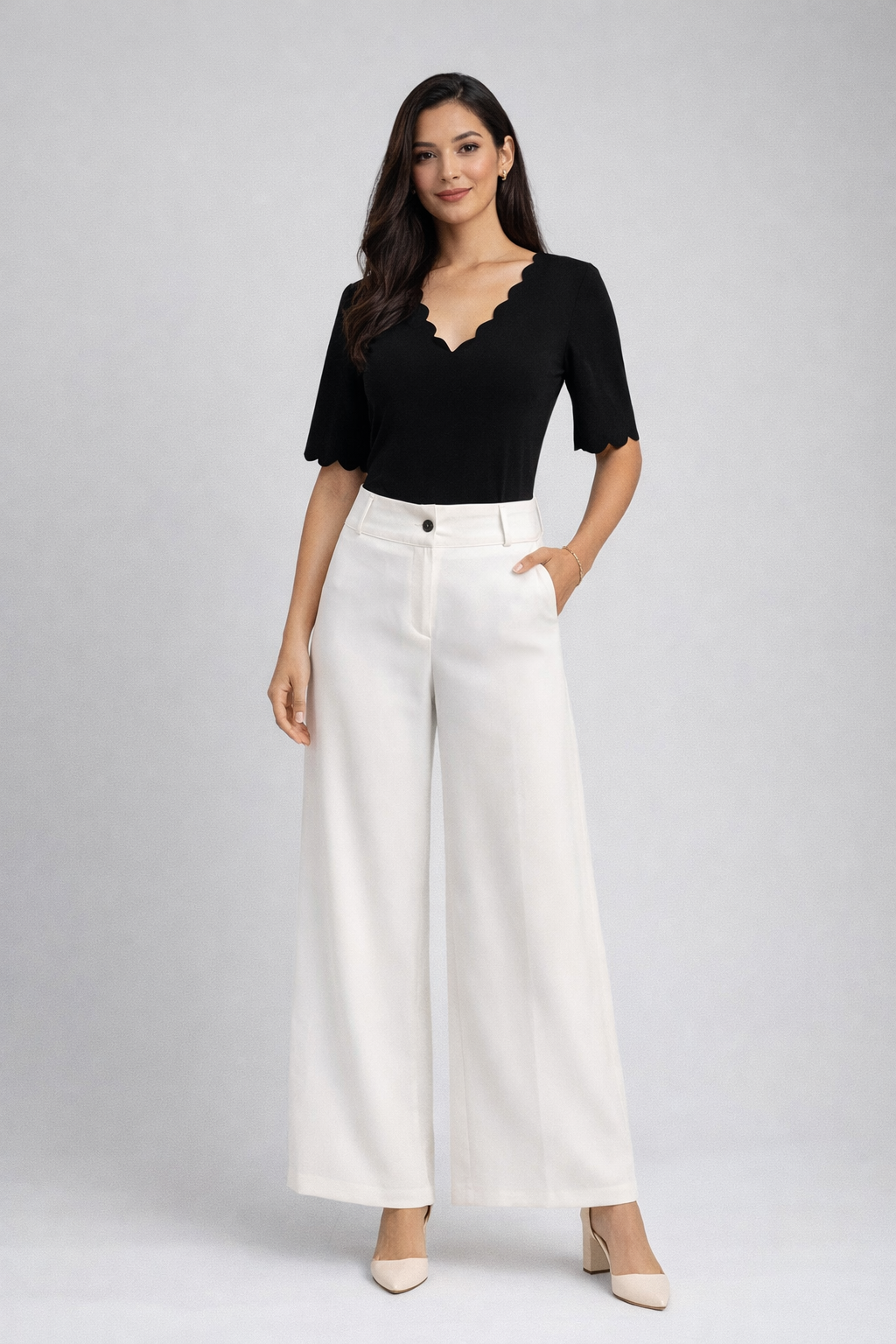 White pants
