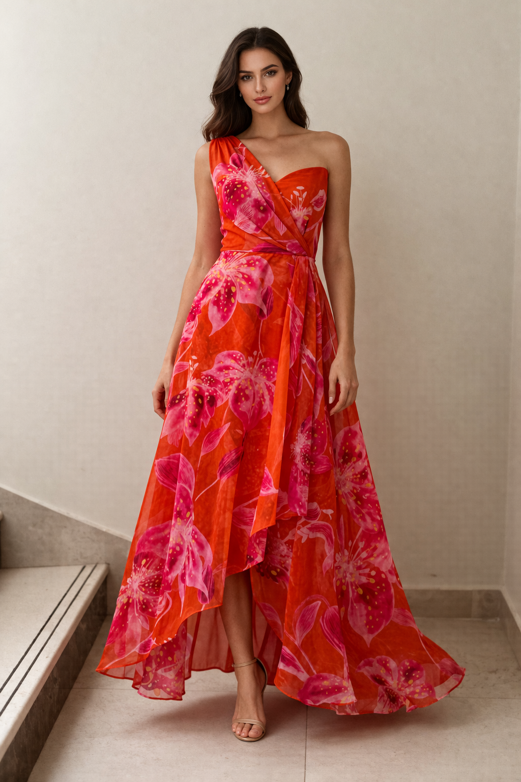 Floral Long Dress
