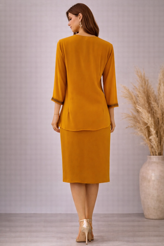 Plus Size Cape Dress