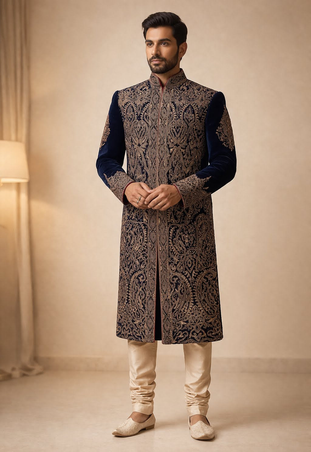 Velvet Sherwani RYWFAN