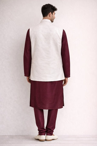 Men Jacket Kurta Set RYWROD