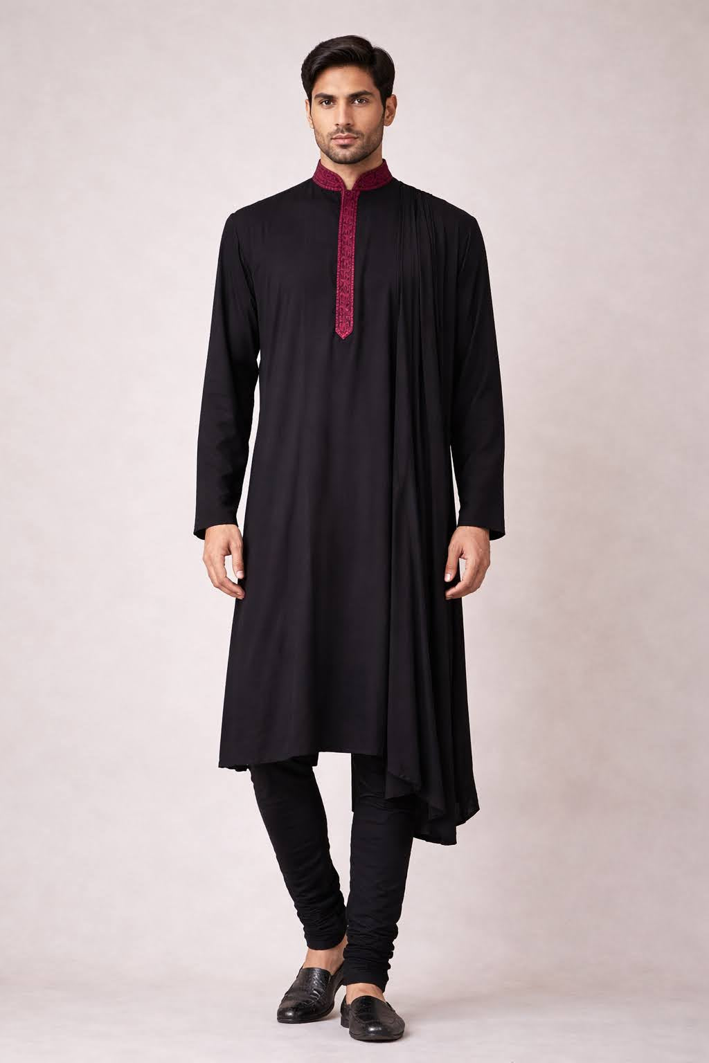 Black Kurta Set