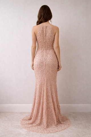 Halter Lace Dress