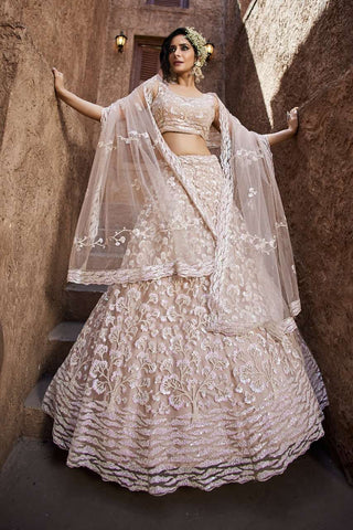 Pale Pink Lehenga