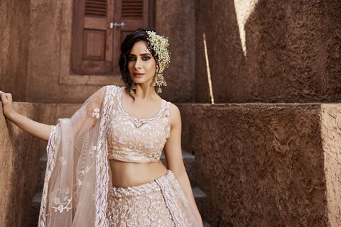 Pale Pink Lehenga