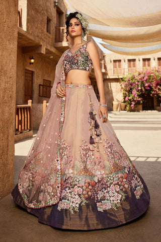Net Lehenga