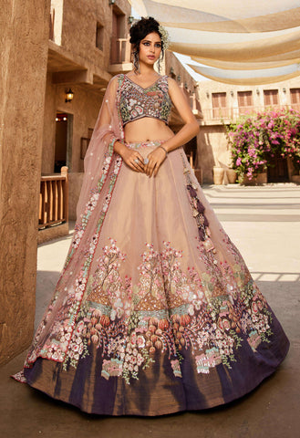 Net Lehenga