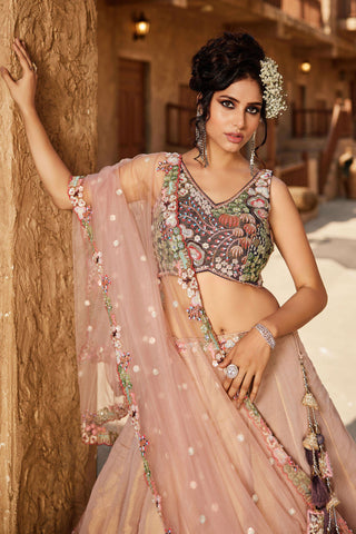 Net Lehenga