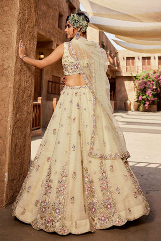 Beige Lehenga