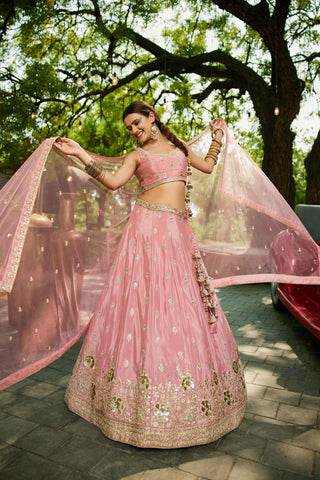 Pink Lehenga