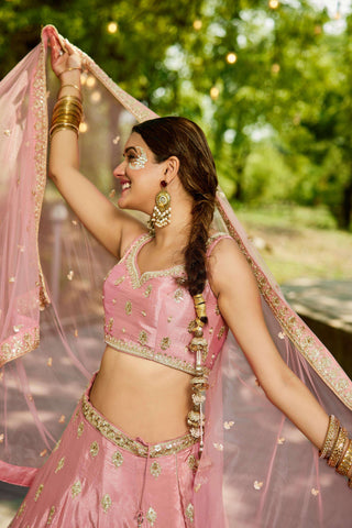 Pink Lehenga