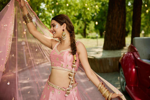 Pink Lehenga