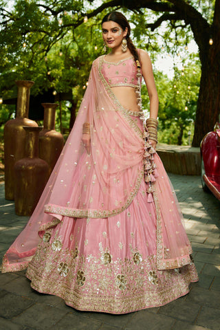 Pink Lehenga