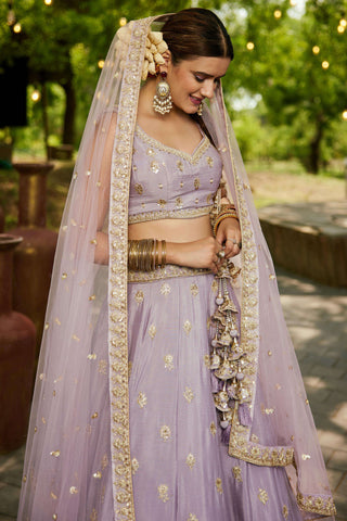 Lavender Lehenga